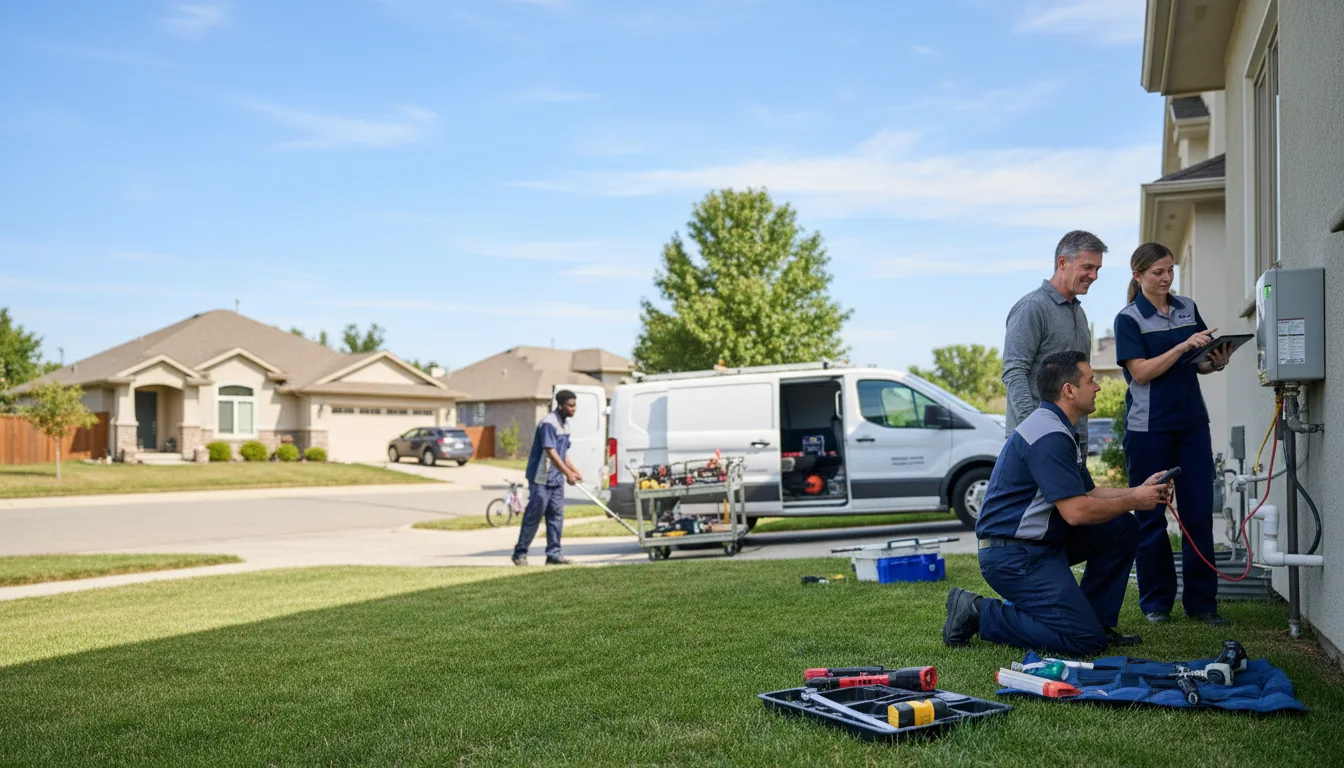 Tankless water heater service in Perrysville, OH
